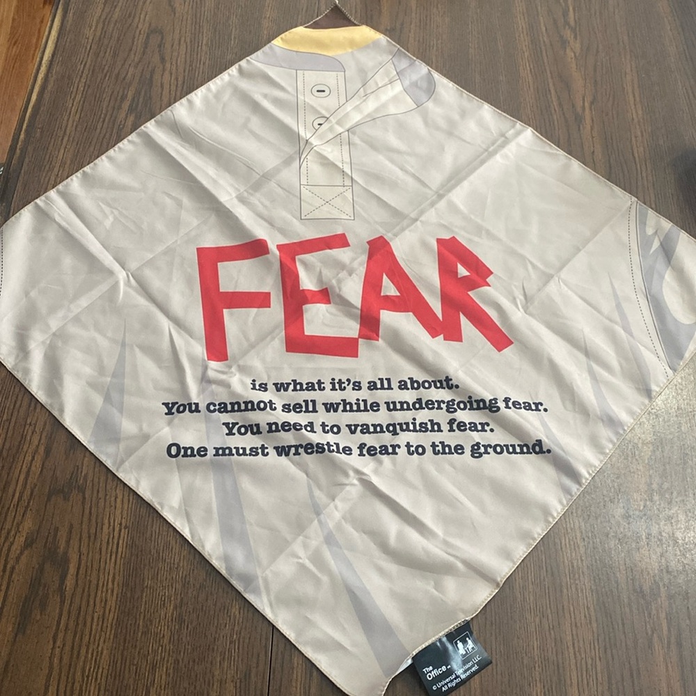 “5/$20” The Office FEAR flag tapestry